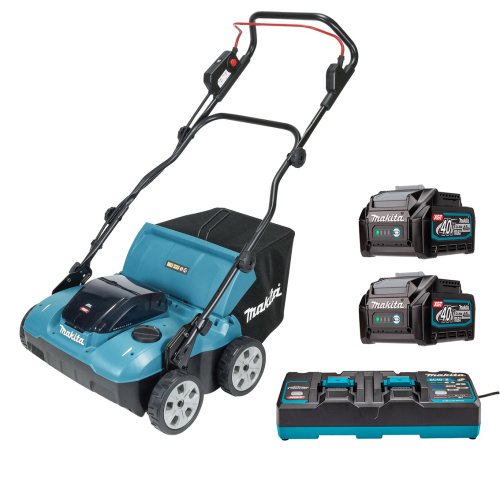 Скарификатор-аэратор аккумуляторный  Makita UV001GM201 XGT 40vMAX (2x4.0Ah;DC40RB)